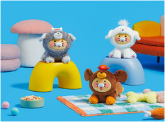 Kakao Friends Choonsik Mood Maker Dog Pet Doll Toy Maltese, Poodle & Dachshund