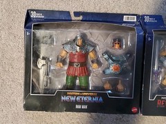 Masters of the Universe Masterverse New Eternia RAM MAN & FIST0 2 Figures MOTU