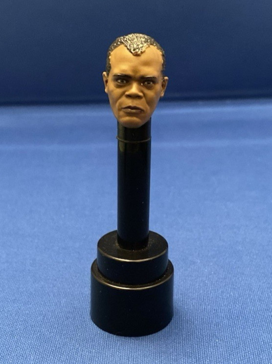 Marvel Legends Male Head Custom Fodder 1/12 6″ Hasbro 2018 Samuel L Jackson Fury