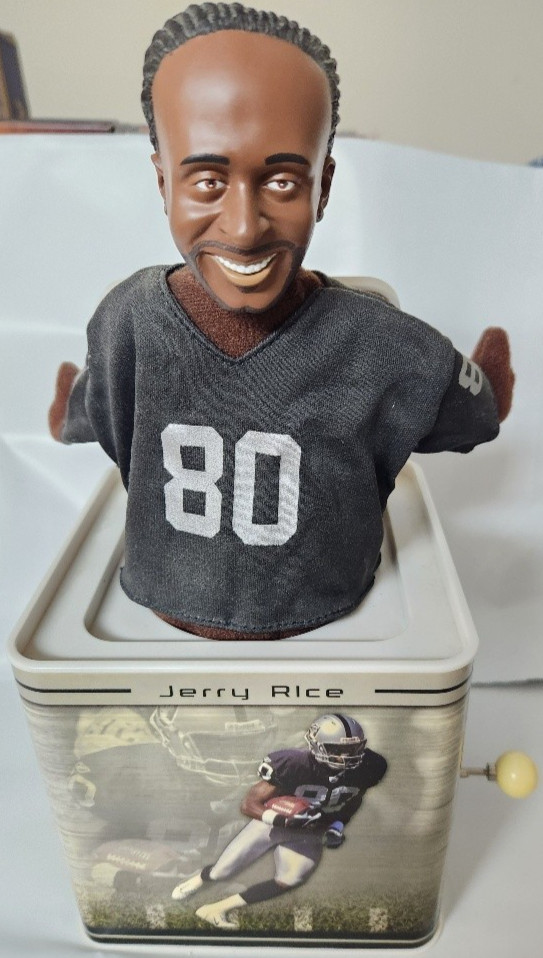 2004 Upper Deck Jerry Rice JOXBOX Jack In The Box Raiders NFL Licensed Item
