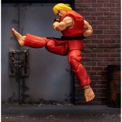Ultra Street Fighter II Ken Masters 6-Inch Scale Action Figure BY JADA TOYS