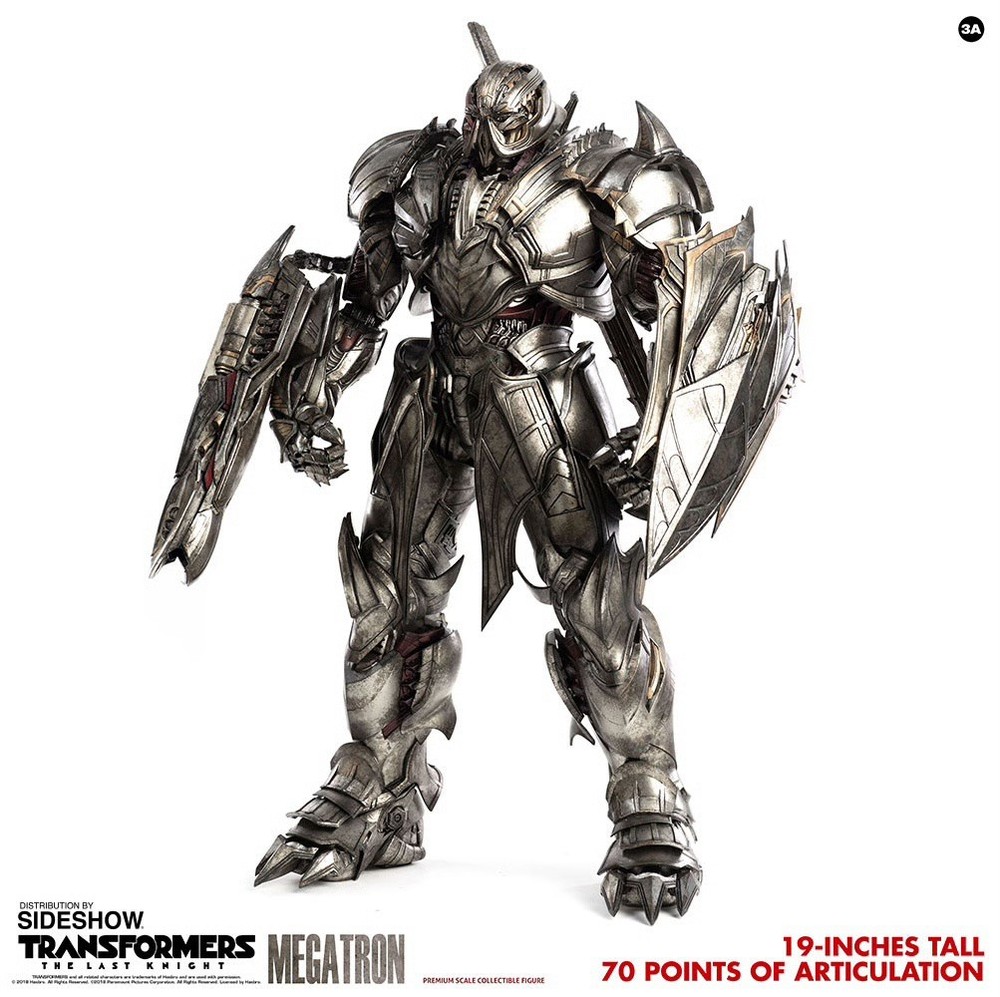 MEGATRON from Transformers: The Last Knight! Action Figure by ThreeA