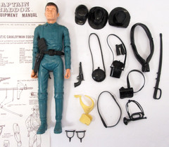 Marx Captain Maddox Fort Apache Fighters FAF Action Figure in Box 1960’s Toy