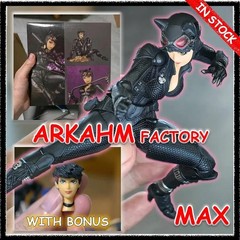 Premium Catwoman Action Figure Revoltech Style Collectible Display Model