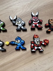 World Of Nintendo 8 Bit Classic Jakks Pacific Mega Man Retro Figures Lot Cut Gut