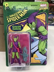 Marvel Legends Retro Green Goblin 3.75″ Kenner Action Figure UNPUNCHED DAMAGED