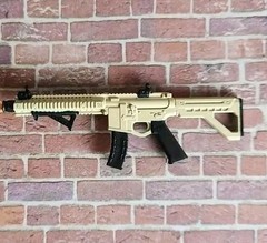 Valaverse Action Force AR Assault Rifle With Removable Clip & Barrel Effect
