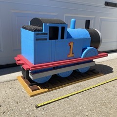 Thomas The Tank Engine Prop Handmade Parade Company Custom Sculpt Foam Train!