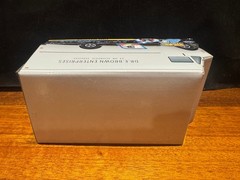 BACK TO THE FUTURE TIME MACHINE (Frosted) 40th 1:32 Die-Cast Metal Vehicle