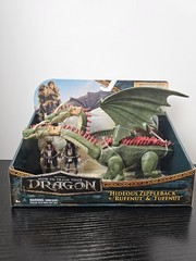 How to Train Your Dragon Hideous Zippleback Ruffnut & Tuffnut Premium Figure Set