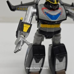 Power Rangers Time Force Deluxe Time Shadow Megazord Bandai 2000 Action Figure