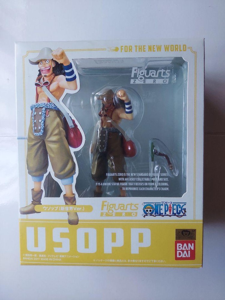 Figuarts Zero Usopp New World Version Action Figure One Piece BANDAI Toy