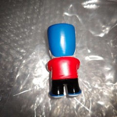 Real Head Skull Johnny Skulltoys Sofubi Red