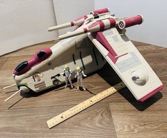 2009 Hasbro Star Wars REPUBLIC GUNSHIP CRUMB BOMBER Toys-R-Us Exclusive