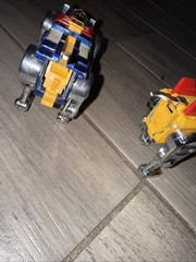 1981 VOLTRON Matchbox Japan GB-36 Y&K Lionbot GO ,Yellow ,Blue Lions