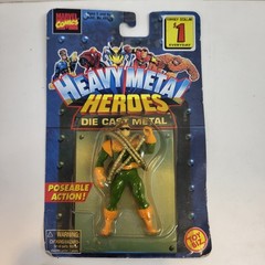 Marvel Comics Heavy Metal Heroes Die Cast Metal Figures 1997 LOT OF 12!