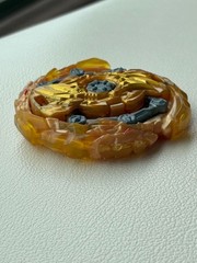 Beyblade Burst Wizard Fafnir Gold Turbo with Disc Collectible 15+