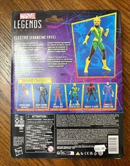 Marvel Legends Spider-Man Electro (Francine Frye) 6” Action Figure – New Sealed