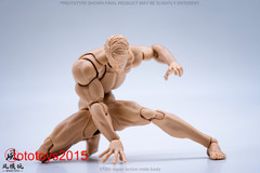 US Wind Toys 1/12 Flexible Man Jointed 6″ Male Action Figure Head Body Model Toy
