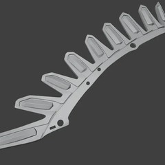 Power Ranger Wild Force Isis Icarus Wing Feathers 3d Printed