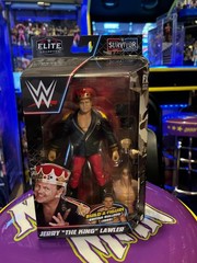 WWE Mattel Jerry The King Lawler Elite Survivor Series BAF British Bulldog NIB