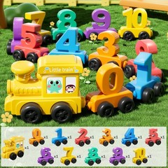 Magnet Number Train Set for Toddlers 3-4 Years Old – Counting , Color Sorting…