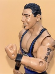 WWE MATTEL ELITE SANTINO MARELLA WRESTLING FIGURE RARE WWF EXCLUSIVE AEW (USED)