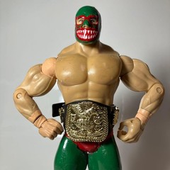 Mil Mascaras Custom Wrestling Figure Belt Included 16.5cm