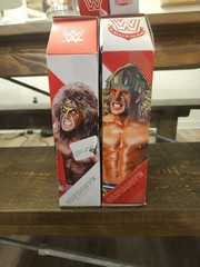 Jakks, And Mattel Ultimate Warrior Wrestling Figure Lot All New & Unopened