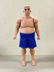 PB-BST-PT: 1/12 Fabric Blue Shorts for Marvel Legends Beast & Nota NT-03 NT-03S
