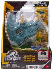 Jurassic World Rebirth Micro Adventures Triceratops Playset