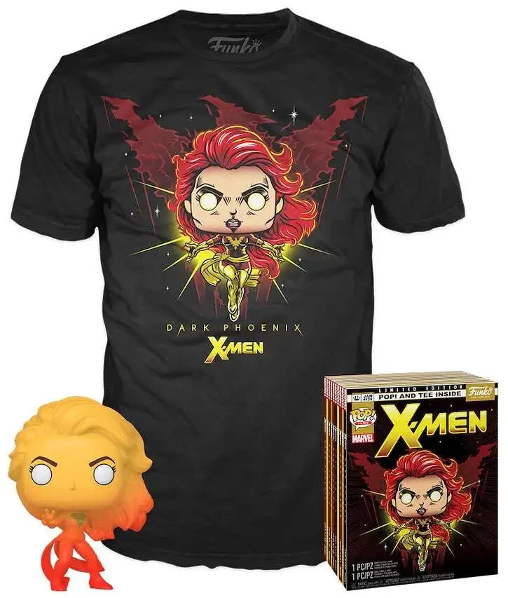 Funko Pop & Tee X-Men 97 Dark Phoenix Figure (Medium Shirt)