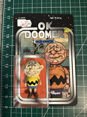 Ron English Collectible OK Doomer vinyl figure SIGNED