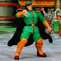 Jada Toys Exclusive Ultra Street Fighter II M. Bison Vega Deluxe Player 2 SDCC