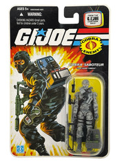 GI Joe 25th Anniversary Firefly Cobra Saboteur 2008 Hasbro Action Figure