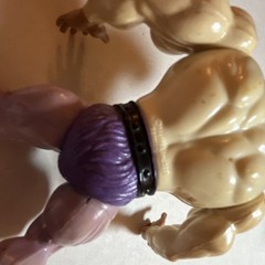 Lot of 2 Mattel He-man Toy Action Figured with Weapon Accessories 1980s