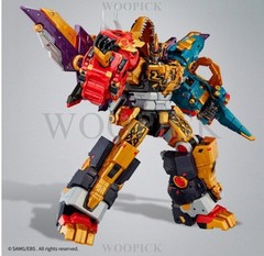 Miniforce Dinoid Warrior DINO EMPEROR +DINO COMMANDER Set Transformer Robot 2025