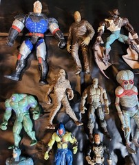 Vintage Action Figures Fudoh Metaluna Monsters Mole Man Frankenstein Jigsaw Ect