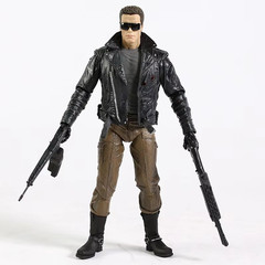 Terminator T-800 Arnold Schwarzenegger Action Figure PVC Collection Model