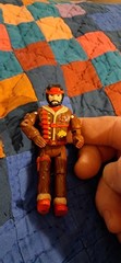 Vintage 1991 Toymax M.P.A.C.T. Lt. Col. Ivan Krinski “Red Wolf” Action Figure!!