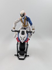 Hasbro Lightning Collection Power Rangers SPD Omega Ranger w Uniforce Cycle