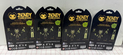 Bendy and Dark Revival Glow in Dark Set of 4 Figures Brand New Phatmojo
