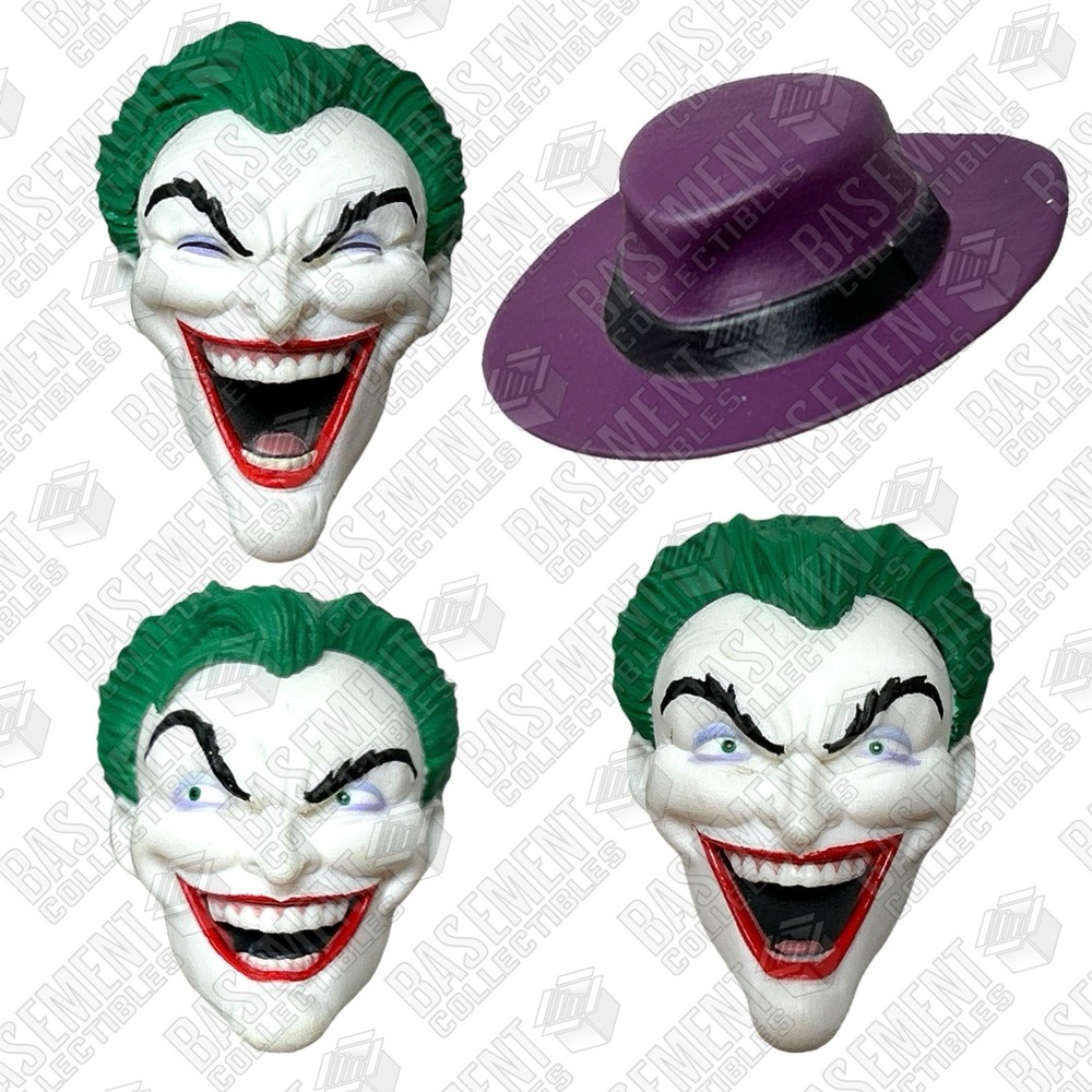 Mezco One:12 The Joker: Golden Age – Three Head Sculpts & Hat 1:12 Scale Fodder