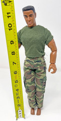 Power Team 12″ Figure Soldier Pants and Shirt Used Articulated