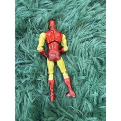 Hasbro Marvel Iron Man Action Figure 2009 Red Gold Yellow 4.5″ Tall