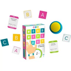 Word Wipeout – Party Word Card Game for Family, Adults, and Children (3-6 Playe