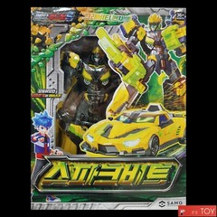 Metal Cardbot S FLASHVECTOR & SPARKBIT Transforming Robots Sports Car set 2025