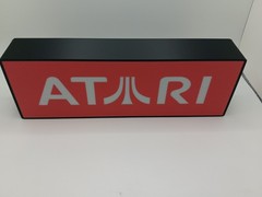 Retro ATARI 10″ Light box sign display Atari Video Games Light box sign