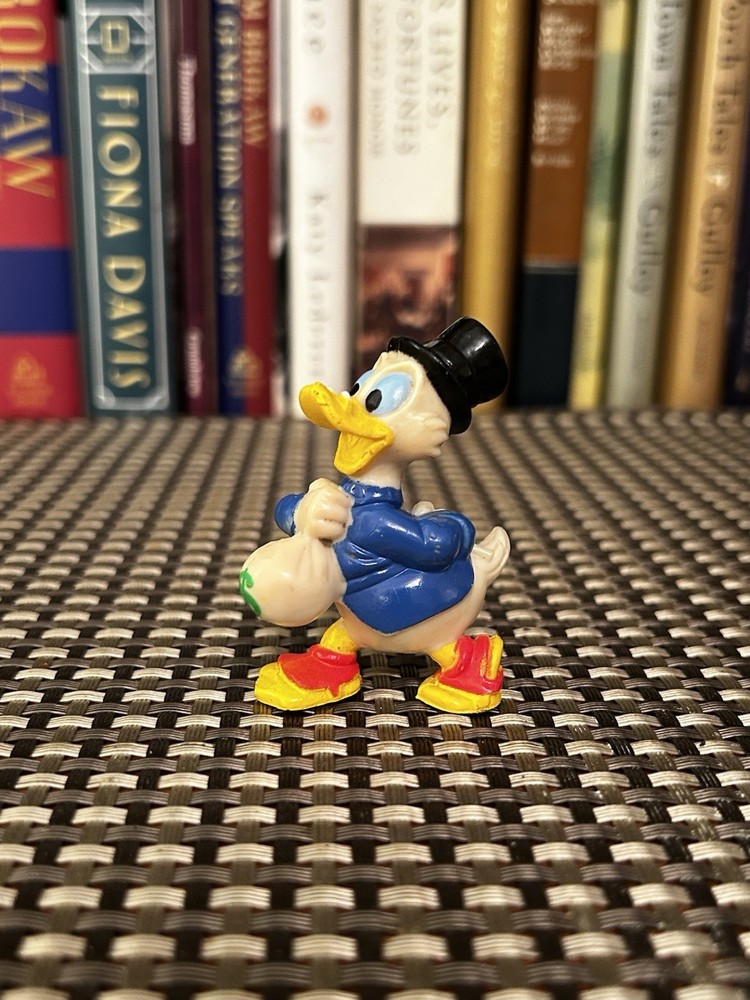 Disney Duck Tales Scrooge McDuck 2.25″ Tall PVC Figure 1991 Kellogg’s