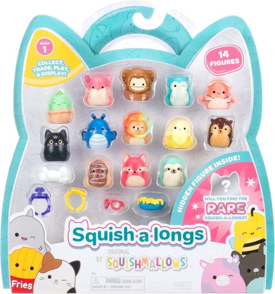 Squish-A-Longs 14 Pack Series 1 Squishmallows 1″ Mini Squish – NEW Ships Fast